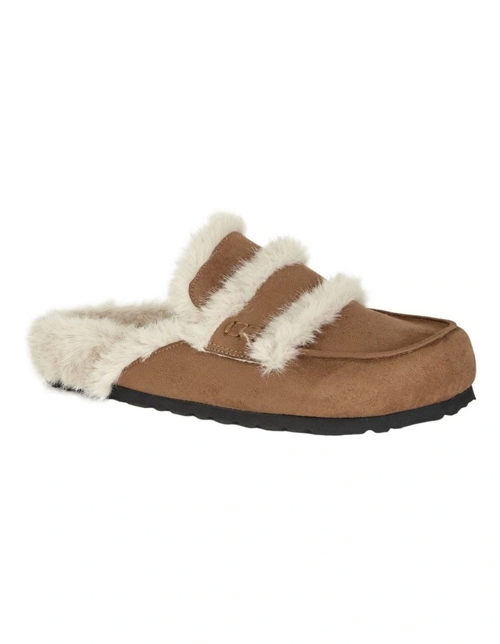 Alpine Flat Shoes in Tan Micro image 5