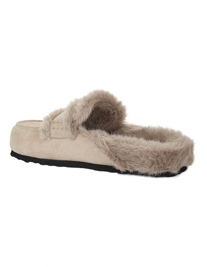 Alpine Flat Shoes in Taupe Micro image 3