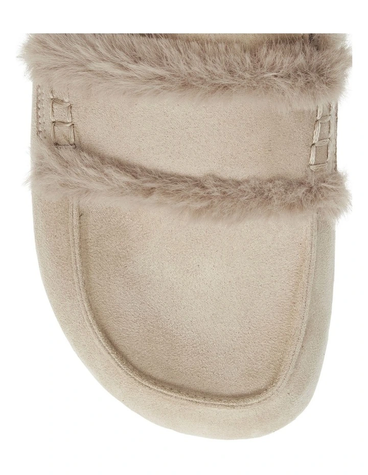 Alpine Flat Shoes in Taupe Micro image 4