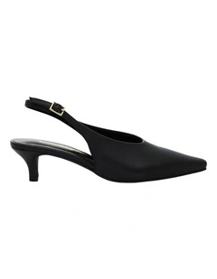 Simone Heeled Shoes in Black