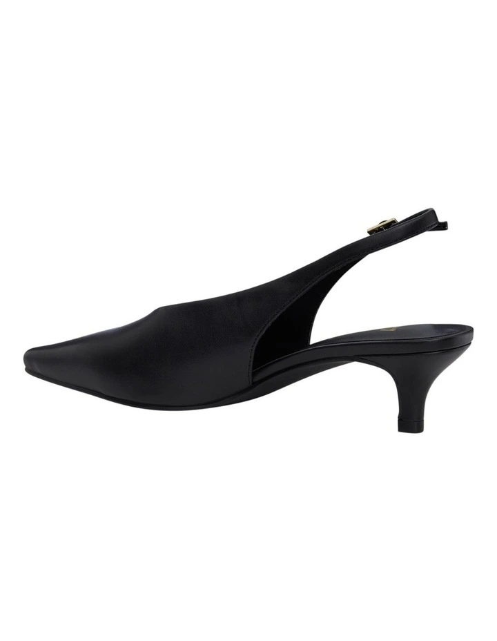 Simone Heeled Shoes in Black image 3