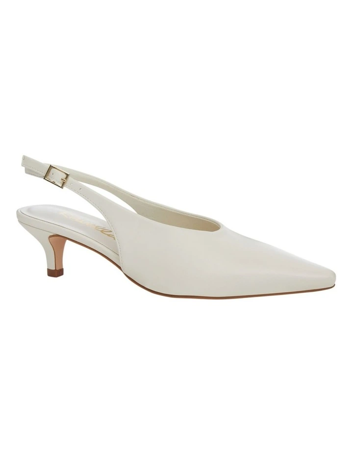 Simone Heeled Shoes in Ivory image 2