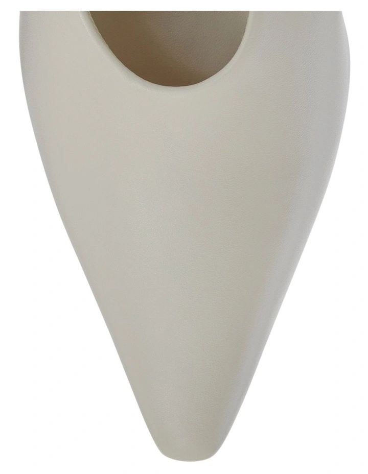 Simone Heeled Shoes in Ivory image 4