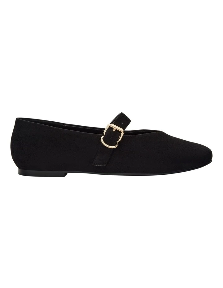 Charm Ballet Flats in Black Micro image 1