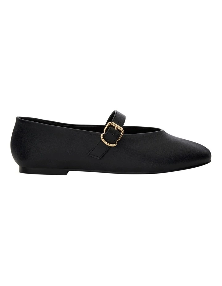 Charm Ballet Flats in Black image 1