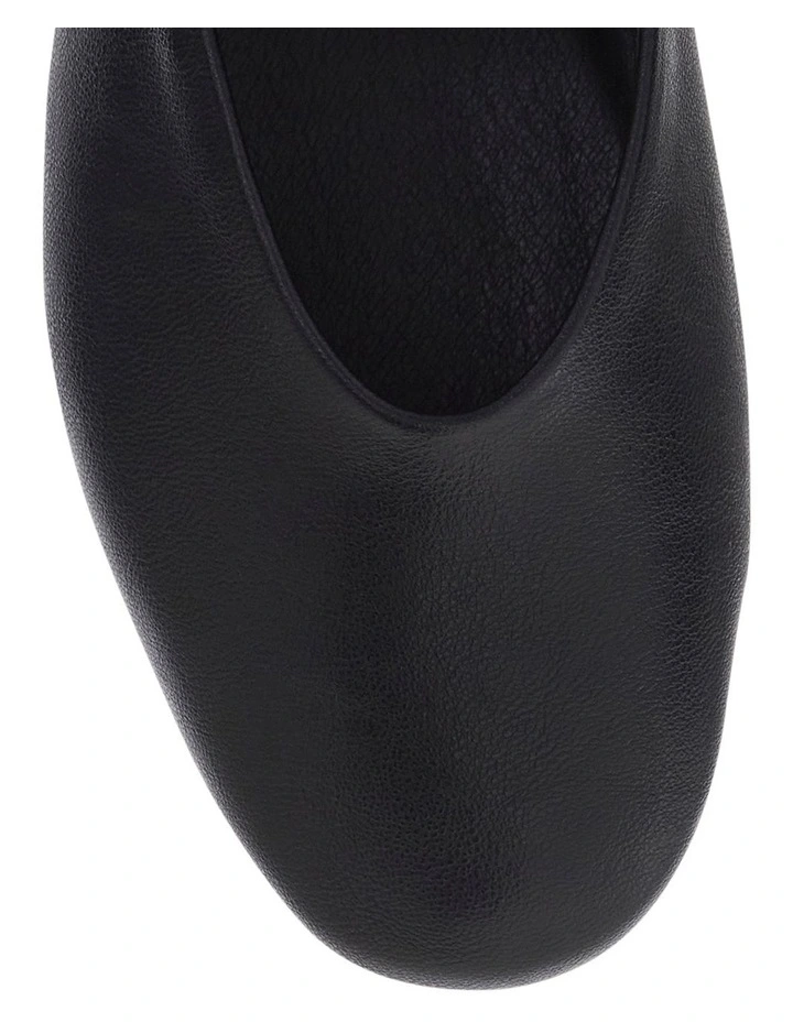 Charm Ballet Flats in Black image 4