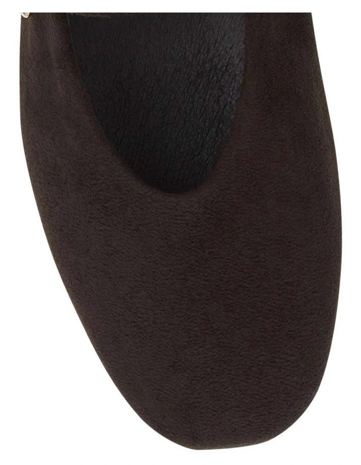 Charm Ballet Flats in Chocolate Micro image 4