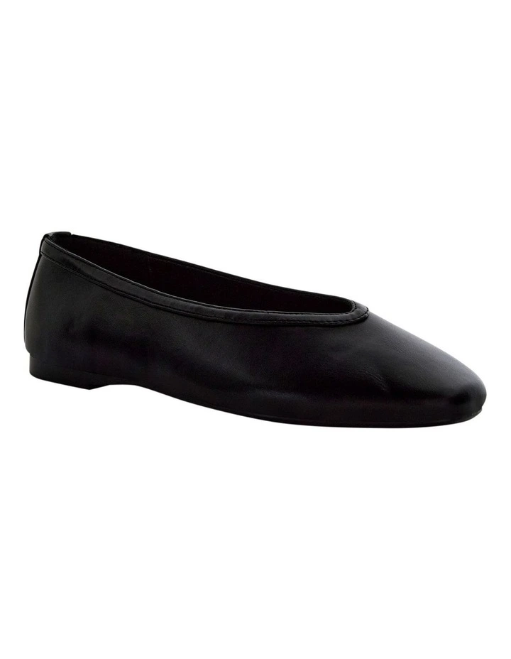 Emily Ballet Flats in Black image 2