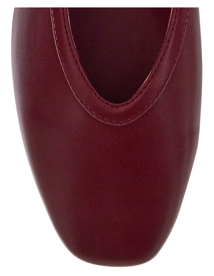 Emily Ballet Flats in Red image 4