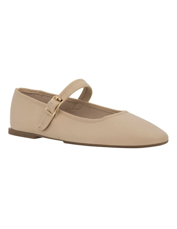 Romy Ballet Flats in Nude image 2