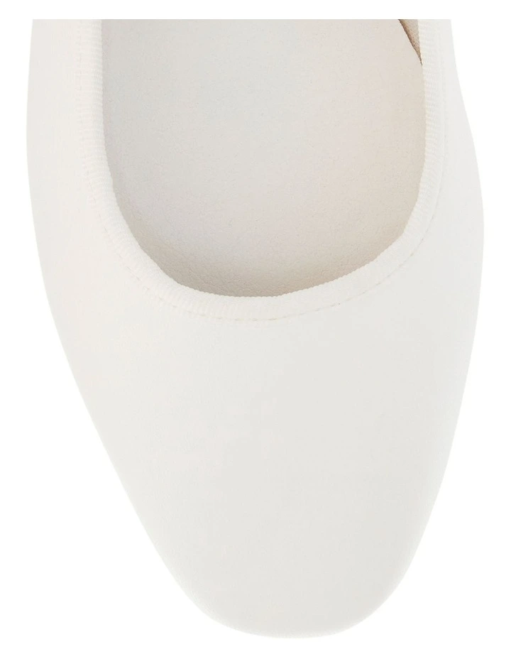 Romy Ballet Flats in White image 4