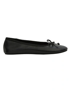 Samantha Ballet Flat in Black
