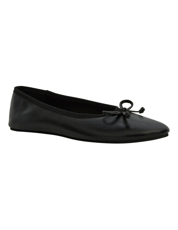 Samantha Ballet Flat in Black image 2