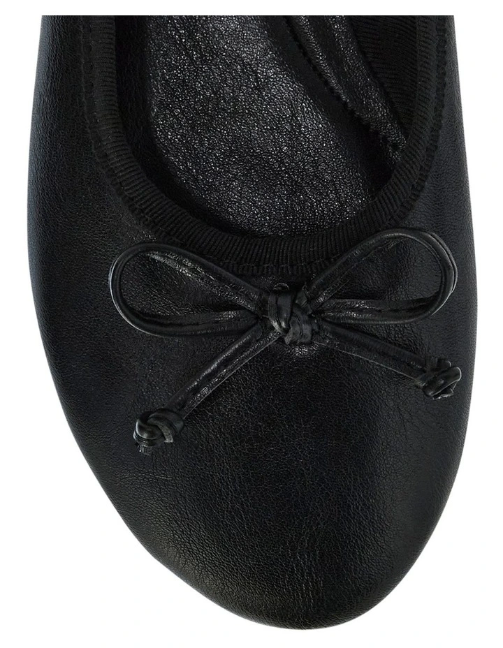 Samantha Ballet Flat in Black image 4