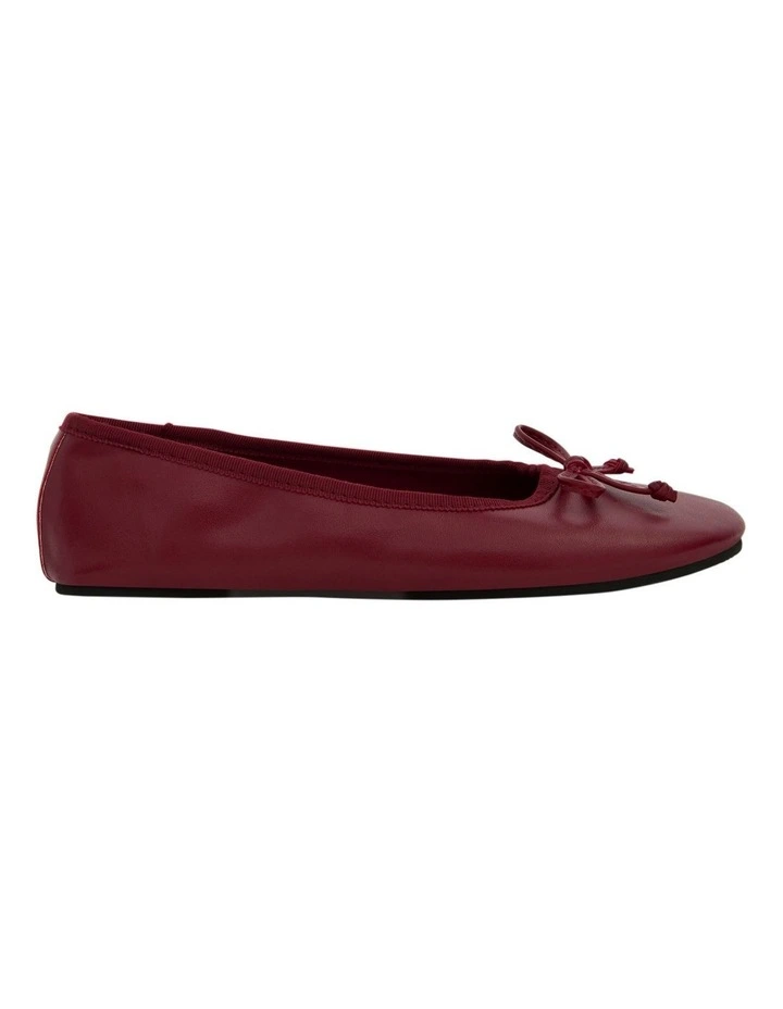 Samantha Ballet Flat in Red image 1
