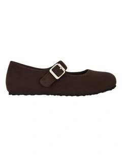 Cosmo Ballet Flats in Chocolate