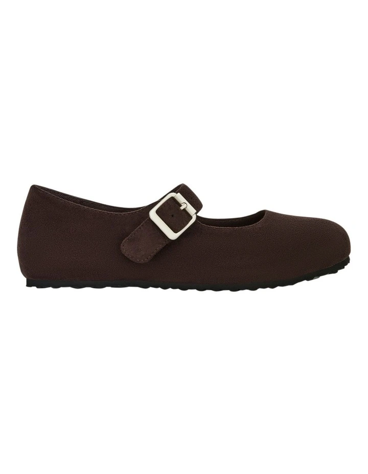 Cosmo Ballet Flats in Chocolate image 1