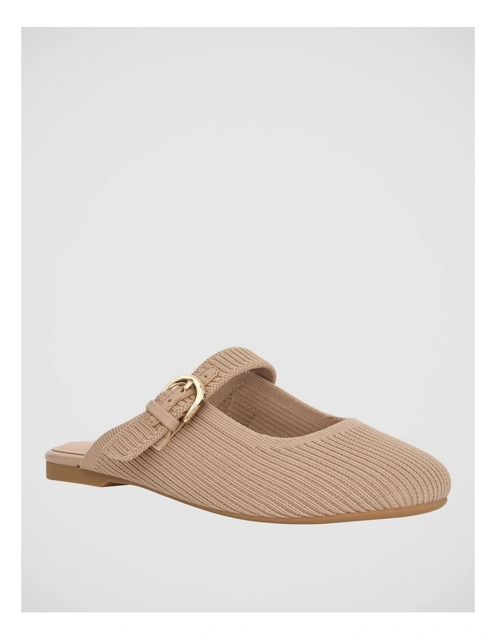 Della Ballet Flats in Taupe Knit image 2