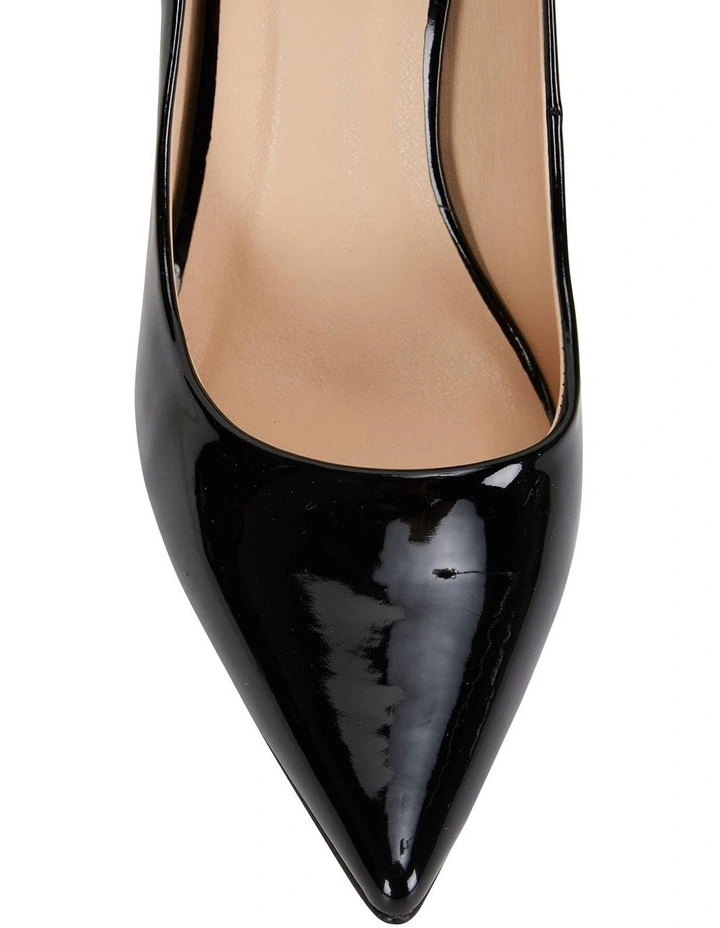 Harbour Heeled Shoes in Black Patent image 6