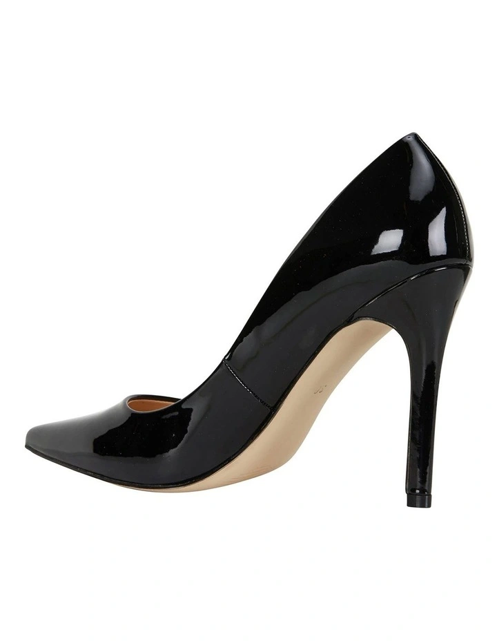 Harbour Heeled Shoes in Black Patent image 7