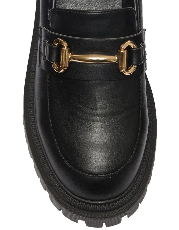 Samuel Flat Shoes in Black Smooth image 7