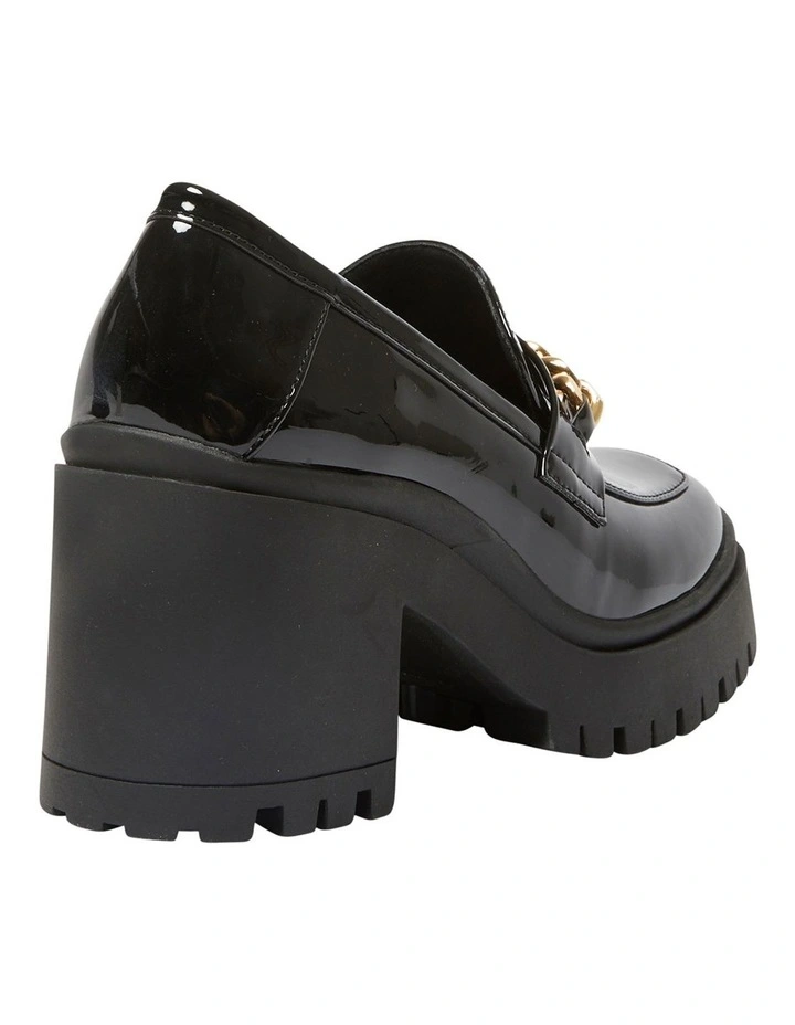 Jayla Loafers in Black Patent image 4