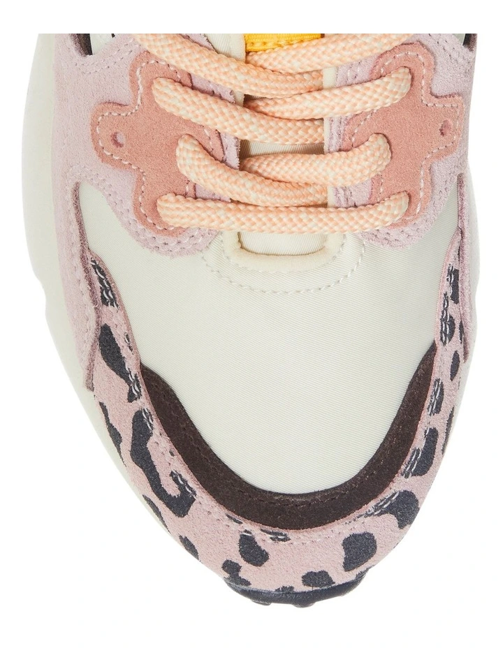Velocity Sneakers in Leopard Multi image 4