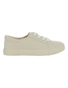 Rebound Sneakers in Natural Canvas