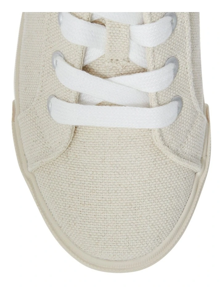 Rebound Sneakers in Natural Canvas image 4