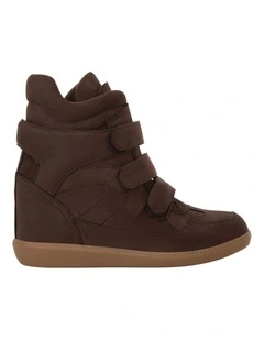 Willow Sneakers in Chocolate Micro