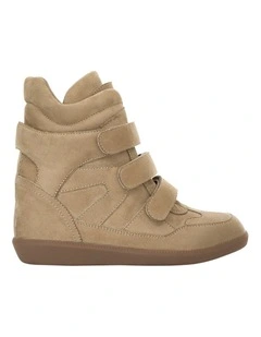 Willow Sneakers in Taupe Micro