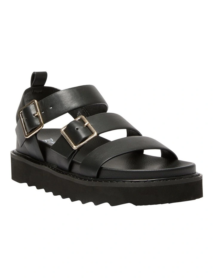 Phoebe Sandals in Black image 3