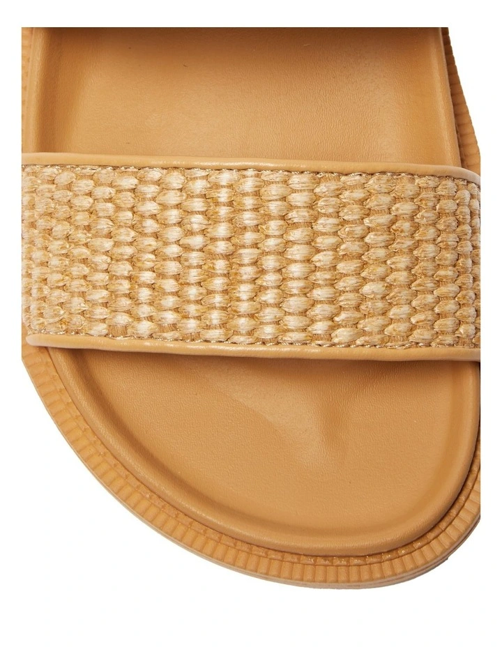 Gemma Sandals in Natural Raffia image 6