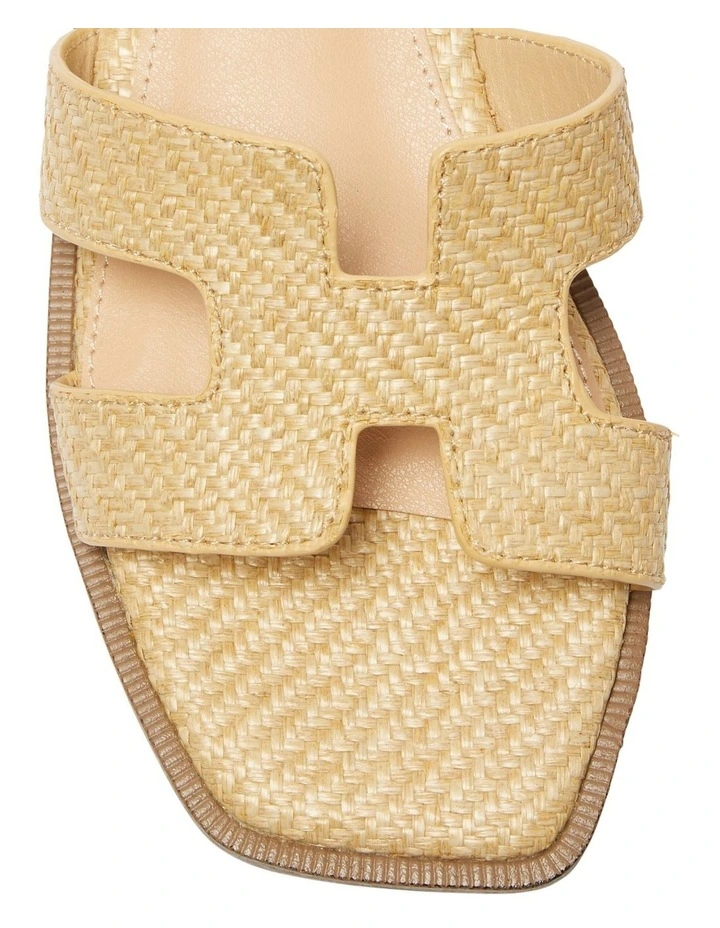 Rhodes Sandals in Natural Raffia image 6