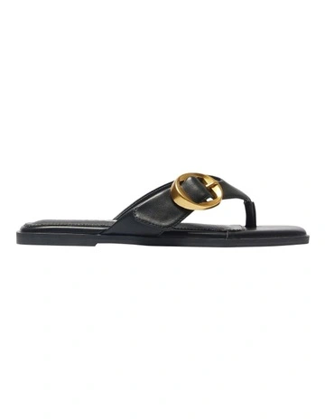 Greece Sandals in Black
