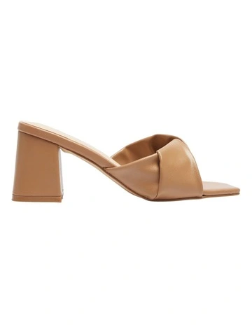 Skye Sandals in Camel Smooth