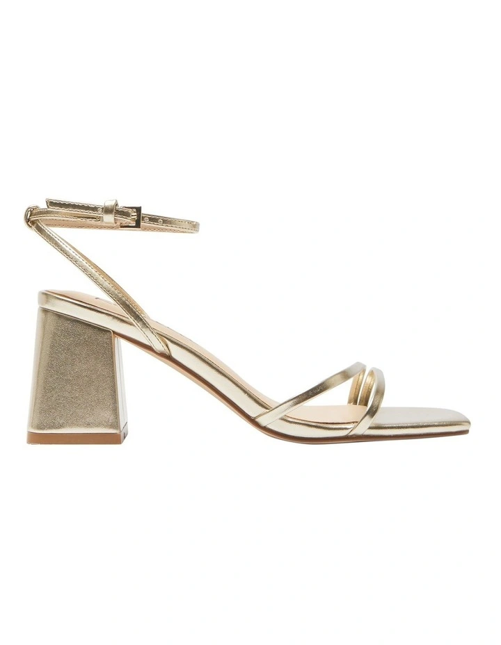 Shay Sandals in Gold Metallic image 1