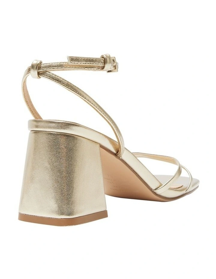 Shay Sandals in Gold Metallic image 4