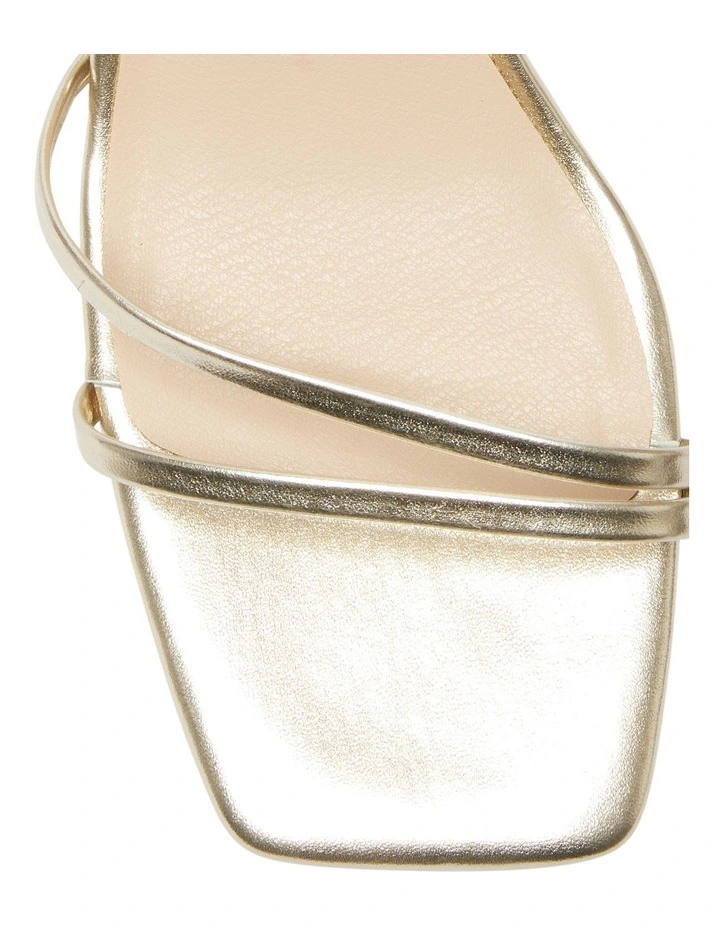 Shay Sandals in Gold Metallic image 7