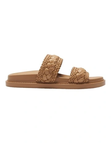 Aloha Sandals in Camel Smooth