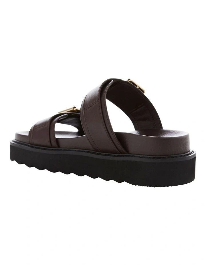 Poppy Sandals in Chocolate image 3