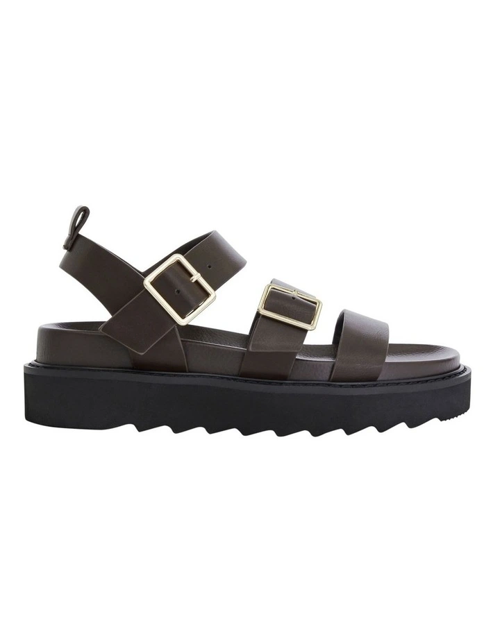 Phoebe Sandals in Chocolate image 1