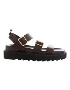 Phoebe Sandals in Chocolate