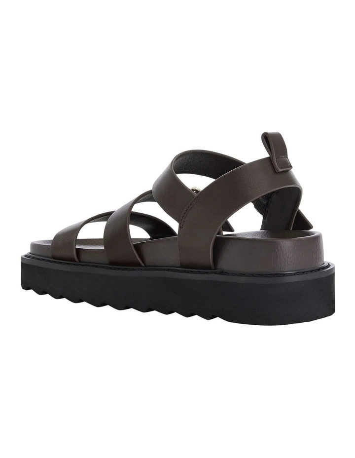 Phoebe Sandals in Chocolate image 3