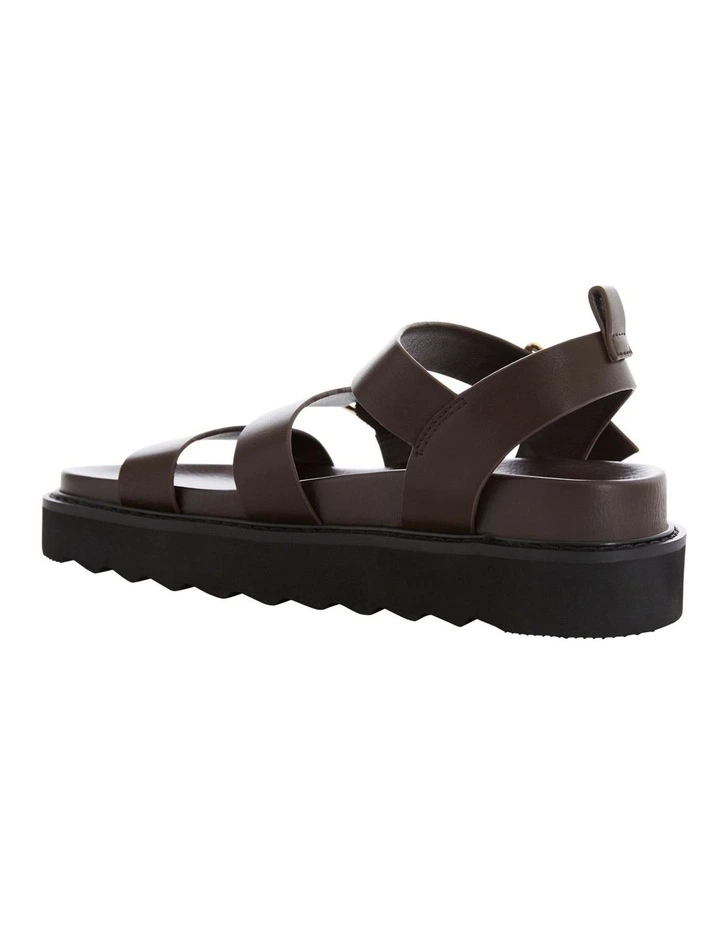 Phoebe Sandals in Chocolate image 3