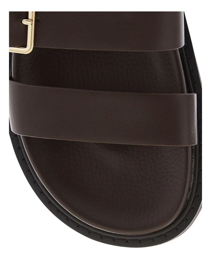Phoebe Sandals in Chocolate image 4