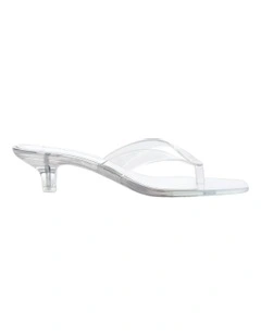 Pamela Sandals in Clear