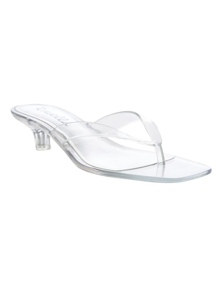 Pamela Sandals in Clear image 2
