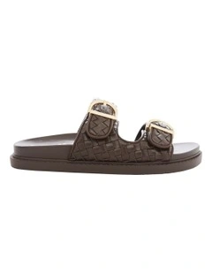 Tatum Sandals in Chocolate