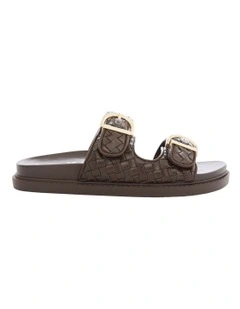 Tatum Sandals in Chocolate